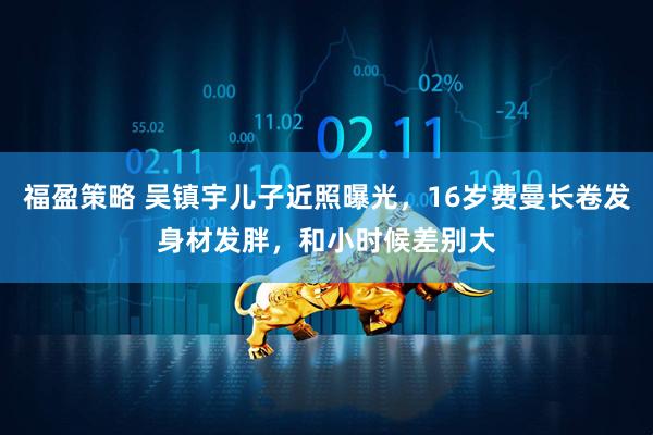 福盈策略 吴镇宇儿子近照曝光，16岁费曼长卷发身材发胖，和小时候差别大